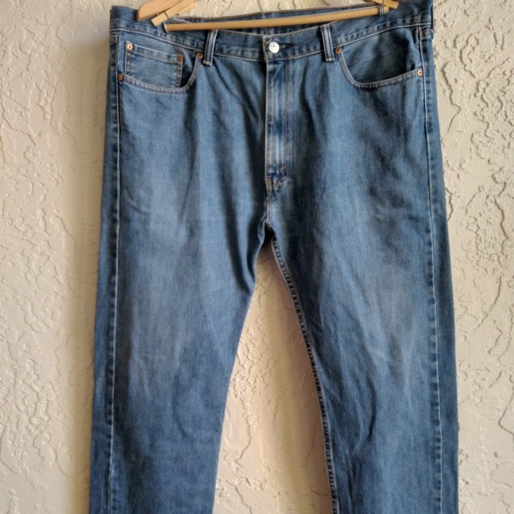 Levi Strauss 505 jeans.